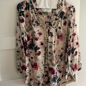 Silk blouse 3/4 sleeve from Amour Vert.